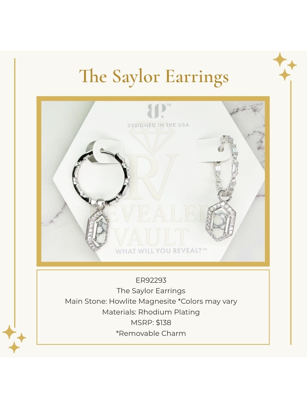 The Saylor Earrings - OG